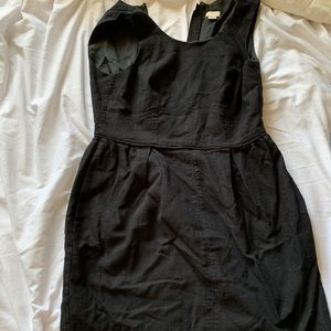 Black J Crew dress